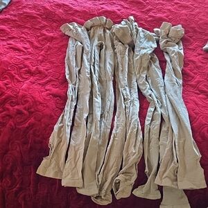 Bundle Of 5 Body Wrappers Convertible Tights,  Tan Adult Small / Medium